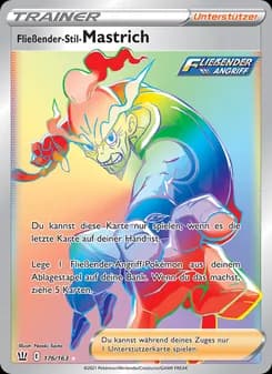 Fließender-Stil-Mastrich card in German