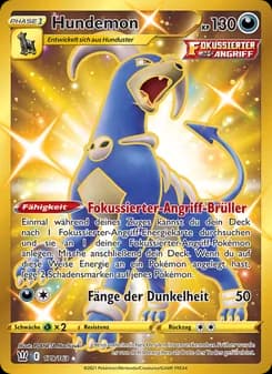 Hundemon card in German