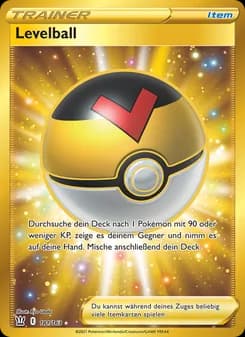 Levelball card in German