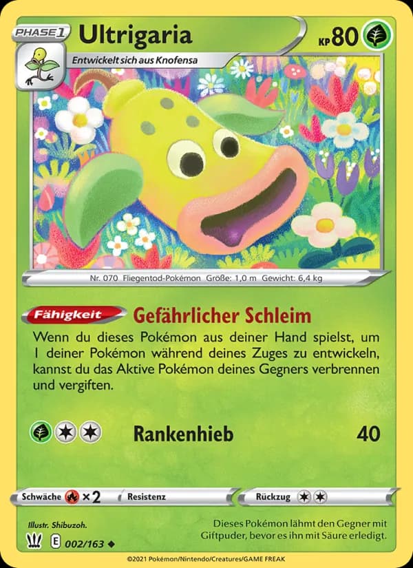 Ultrigaria card in German