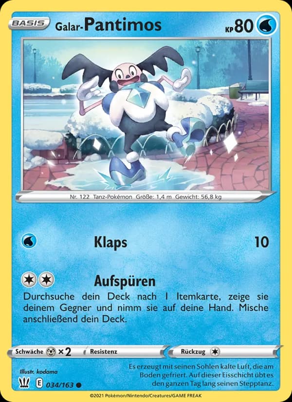Galar-Pantimos card in German