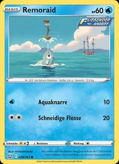 Remoraid card in German