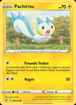 Pachirisu card in German
