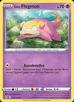 Galar-Flegmon card in German