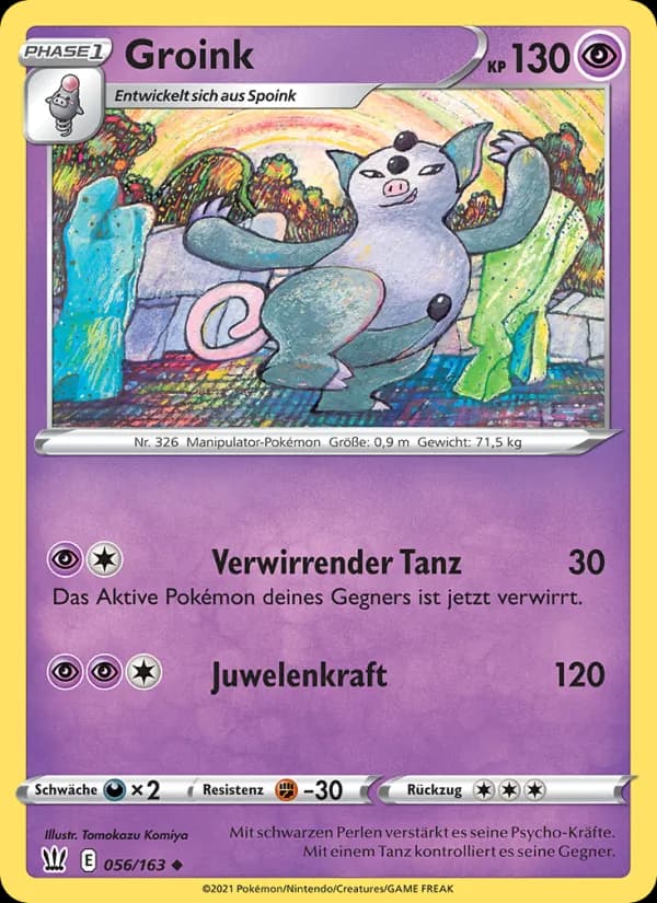 Groink card in German