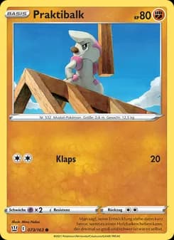 Praktibalk card in German