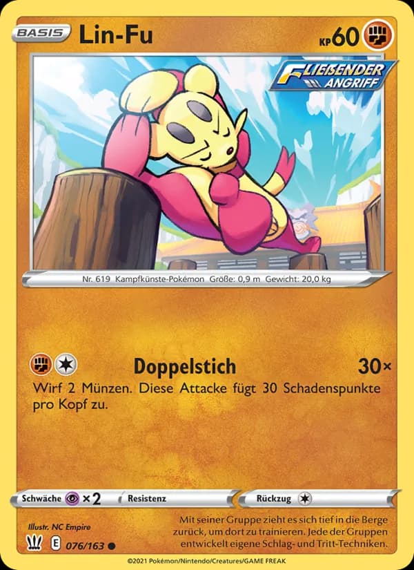 Lin-Fu card in German