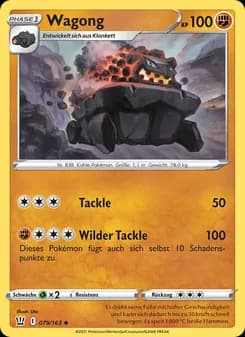 Wagong card in German