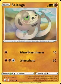 Salanga card in German