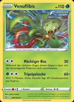 Venuflibis card in German