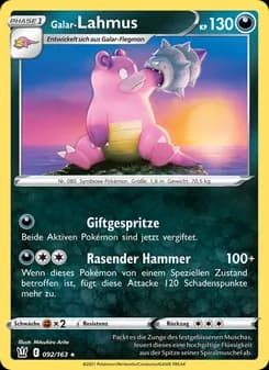 Galar-Lahmus card in German