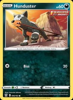 Hunduster card in German