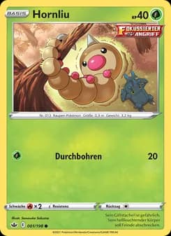 Hornliu card in German