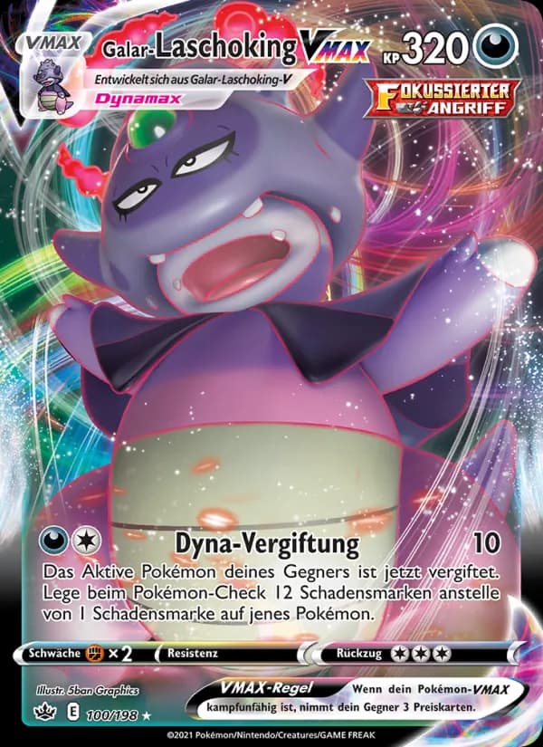 Galar-Laschoking VMAX card in German