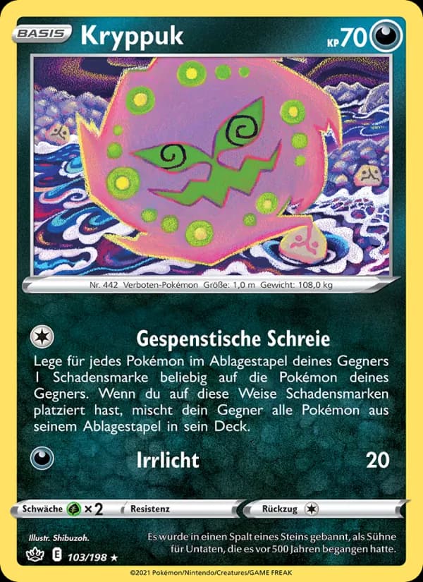 Kryppuk card in German