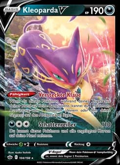 Kleoparda V card in German