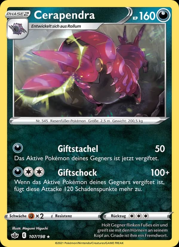 Cerapendra card in German