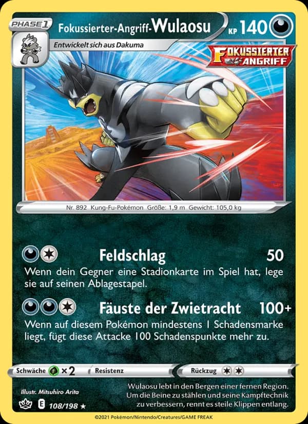Fokussierter-Angriff-Wulaosu card in German