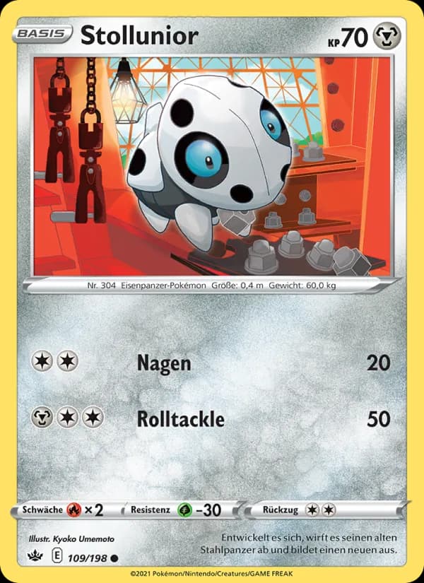 Stollunior card in German