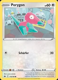 Porygon card in German