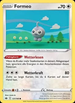 Formeo card in German