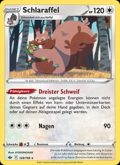 Schlaraffel card in German