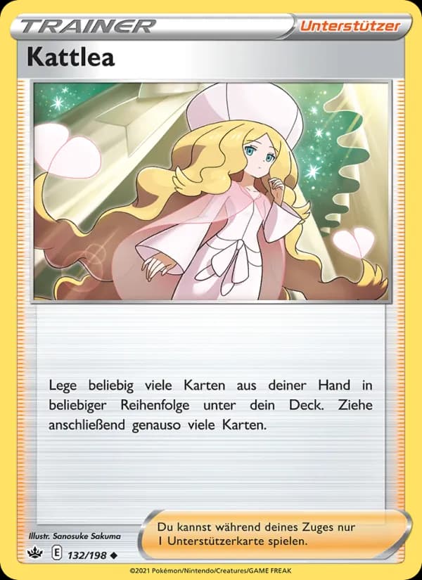 Kattlea card in German