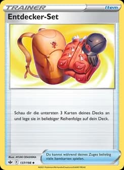 Entdecker-Set card in German