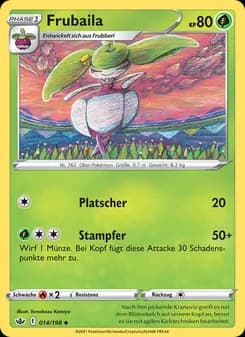 Frubaila card in German