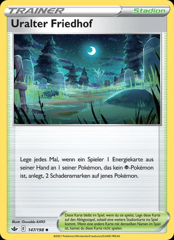 Uralter Friedhof card in German