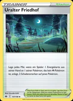 Uralter Friedhof card in German