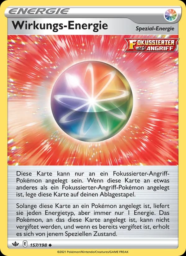 Wirkungs-Energie card in German