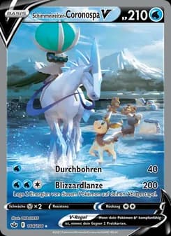 Schimmelreiter-Coronospa V card in German
