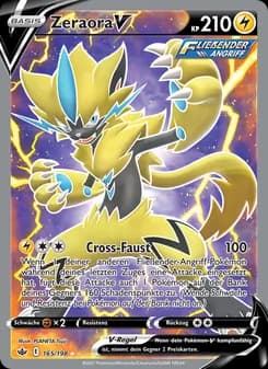 Zeraora V card in German