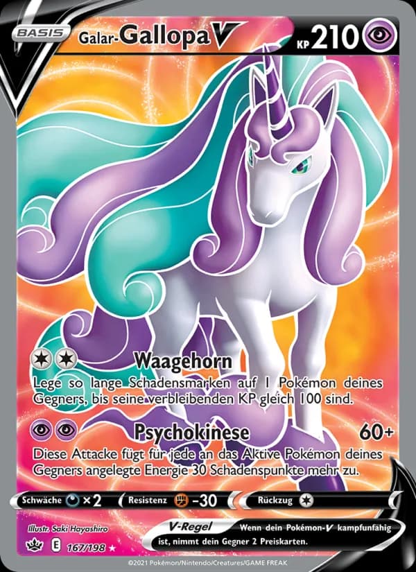 Galar-Gallopa V card in German