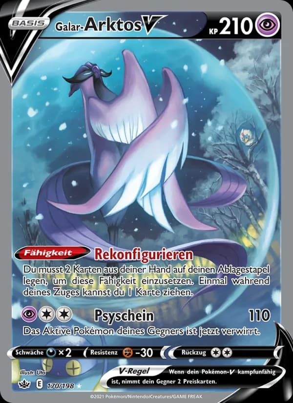 Galar-Arktos V card in German