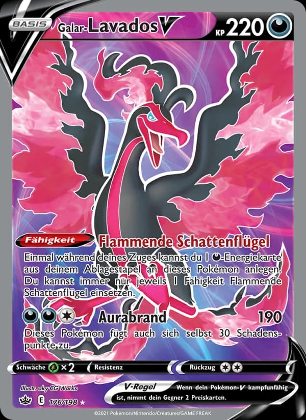 Galar-Lavados V card in German
