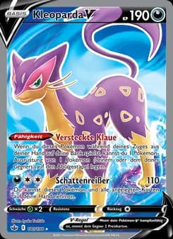 Kleoparda V card in German