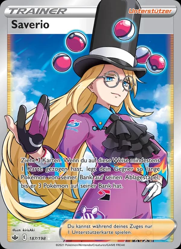 Saverio card in German