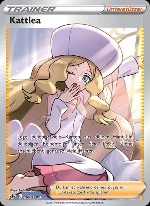 Kattlea card in German