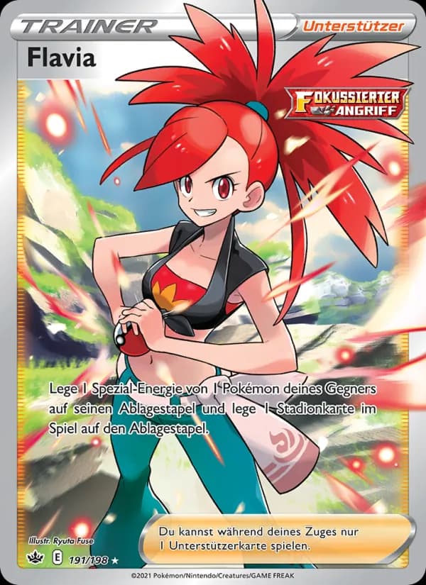 Flavia card in German