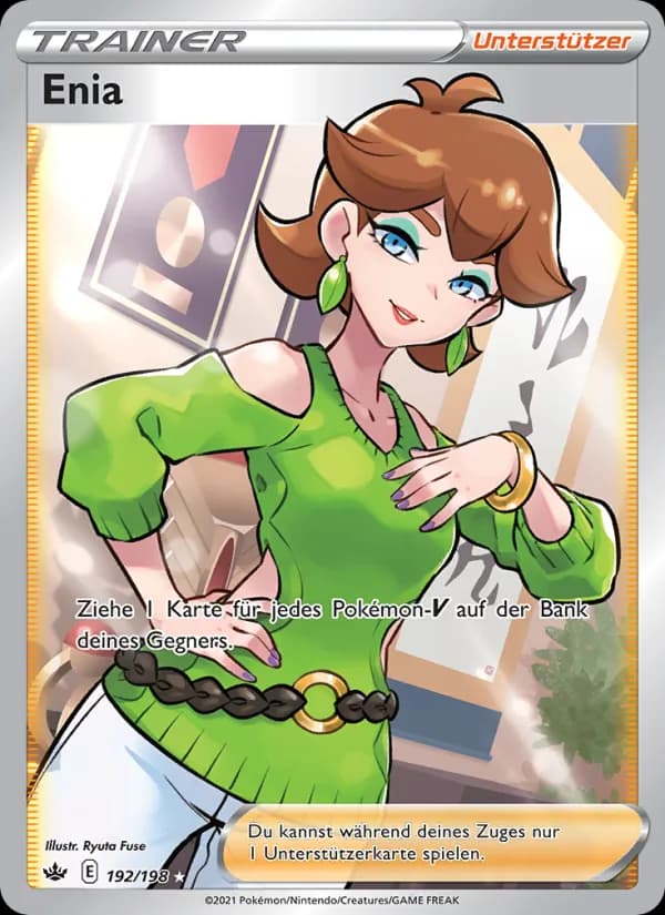 Enia card in German