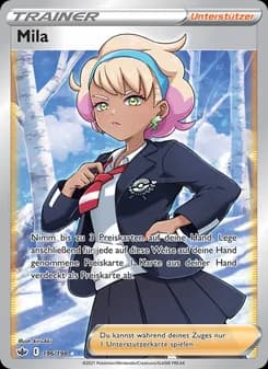 Mila card in German