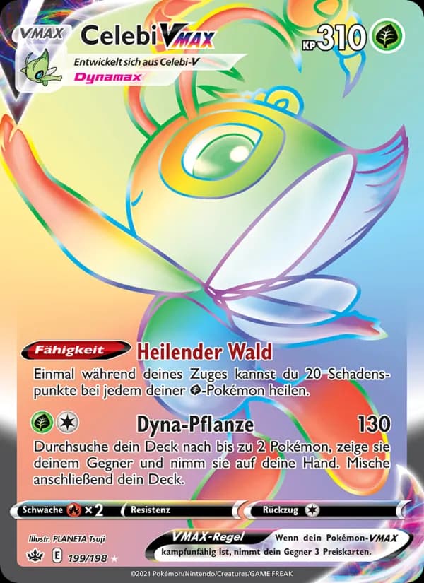 Celebi VMAX card in German
