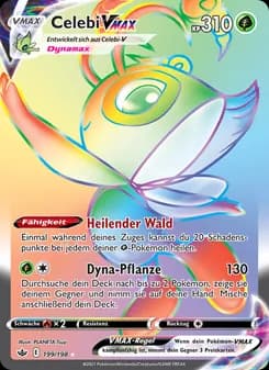 Celebi VMAX card in German