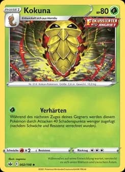 Kokuna card in German