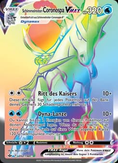 Schimmelreiter-Coronospa VMAX card in German