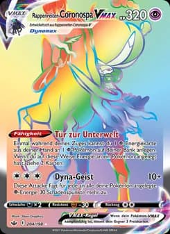 Rappenreiter-Coronospa VMAX card in German