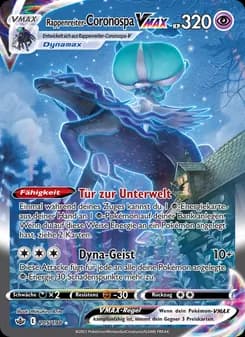 Rappenreiter-Coronospa VMAX card in German