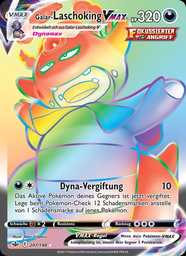 Galar-Laschoking VMAX card in German